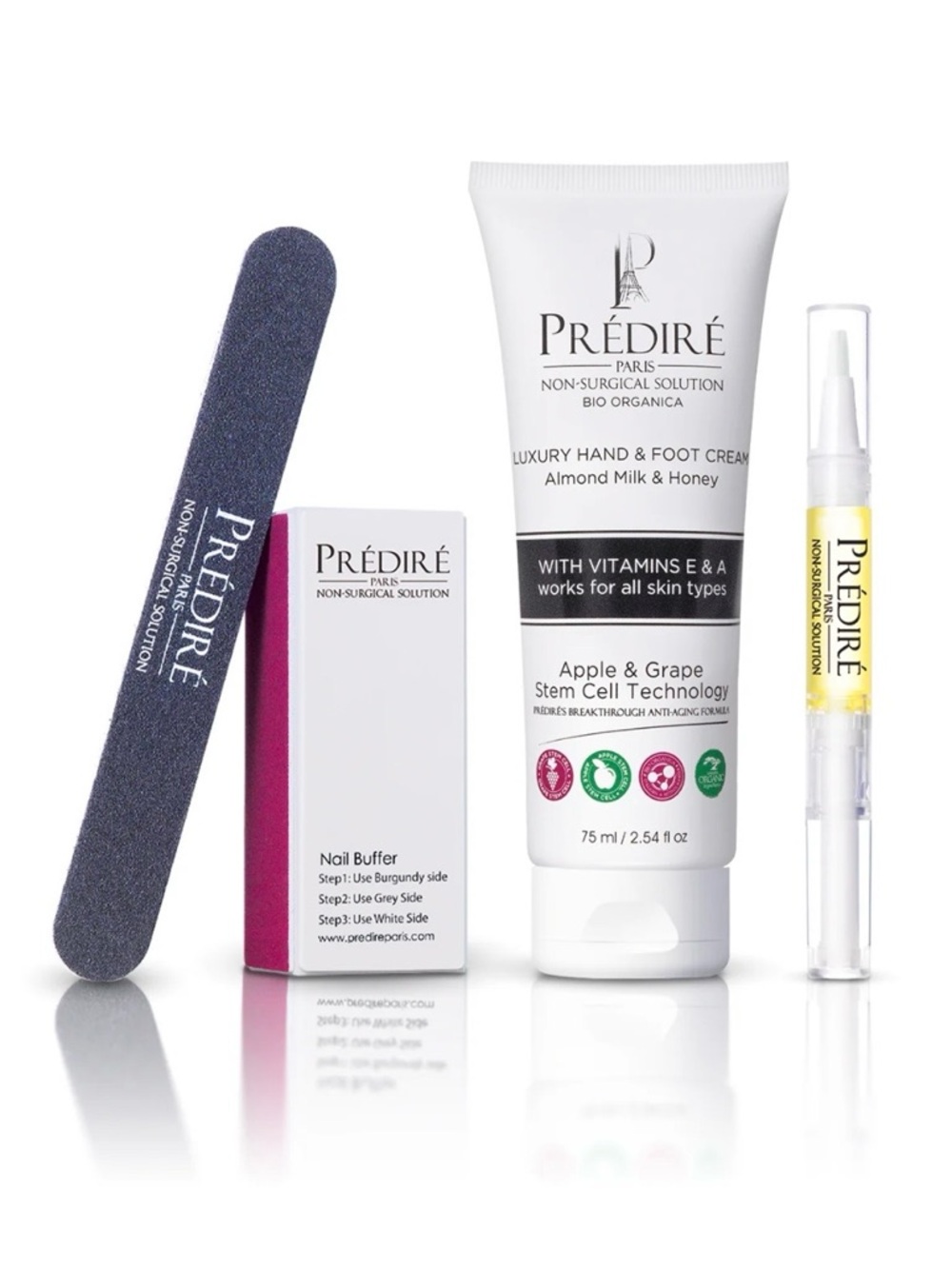 PREDIRE PARIS
Lionails Luxury Manicure Set | Almond Milk and Honey 4-Piece Set - Picture 5 of 12
